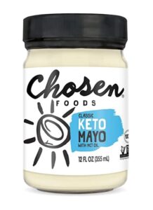 Chosen Foods Classic Keto Mayonnaise with MCT Oil
